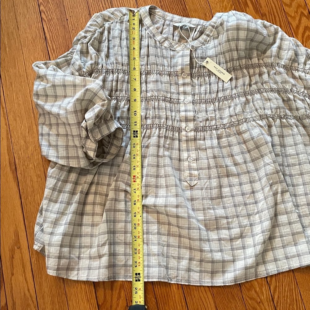 NWT Max studio baby doll blouse - Picture 9 of 9